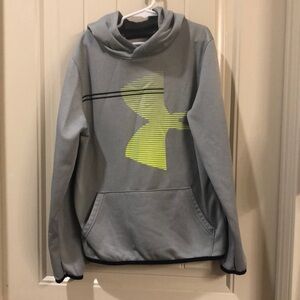 Under Armour pullover light grey youth large